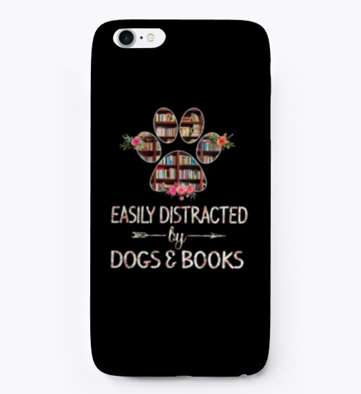 Easily Distracted by DOGS & BOOKS