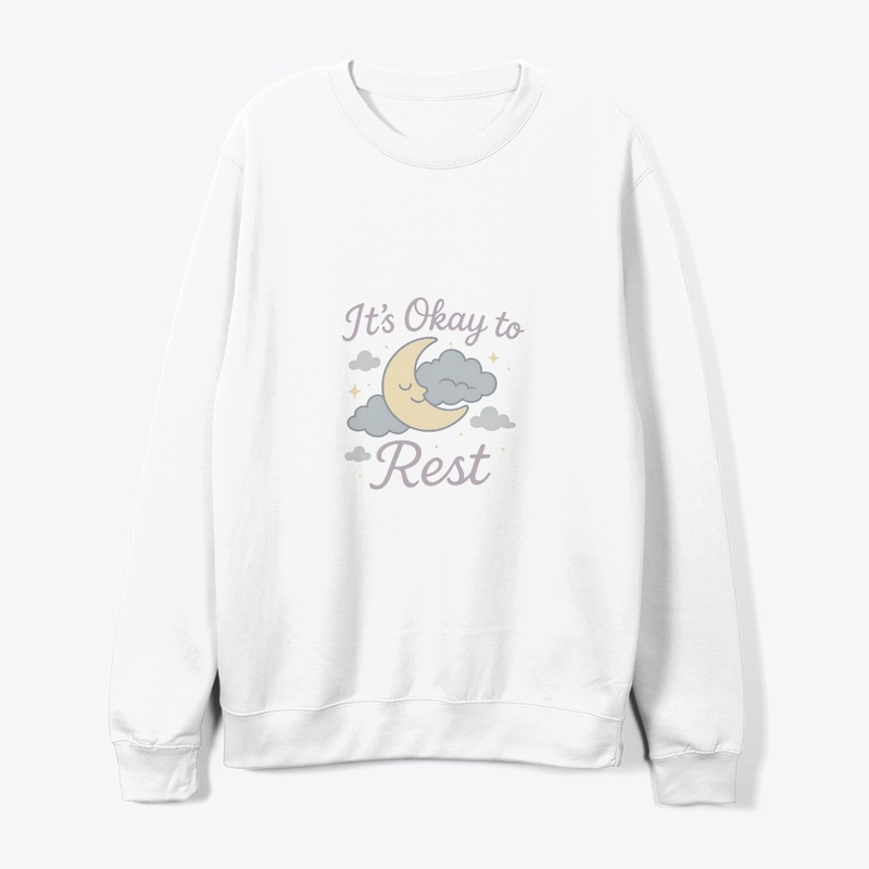 “It’s Okay to Rest – Mental Health Tee”