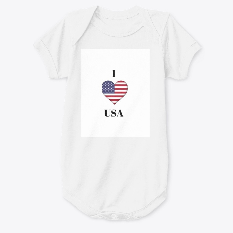 I love USA Tee - 4th of July Tee