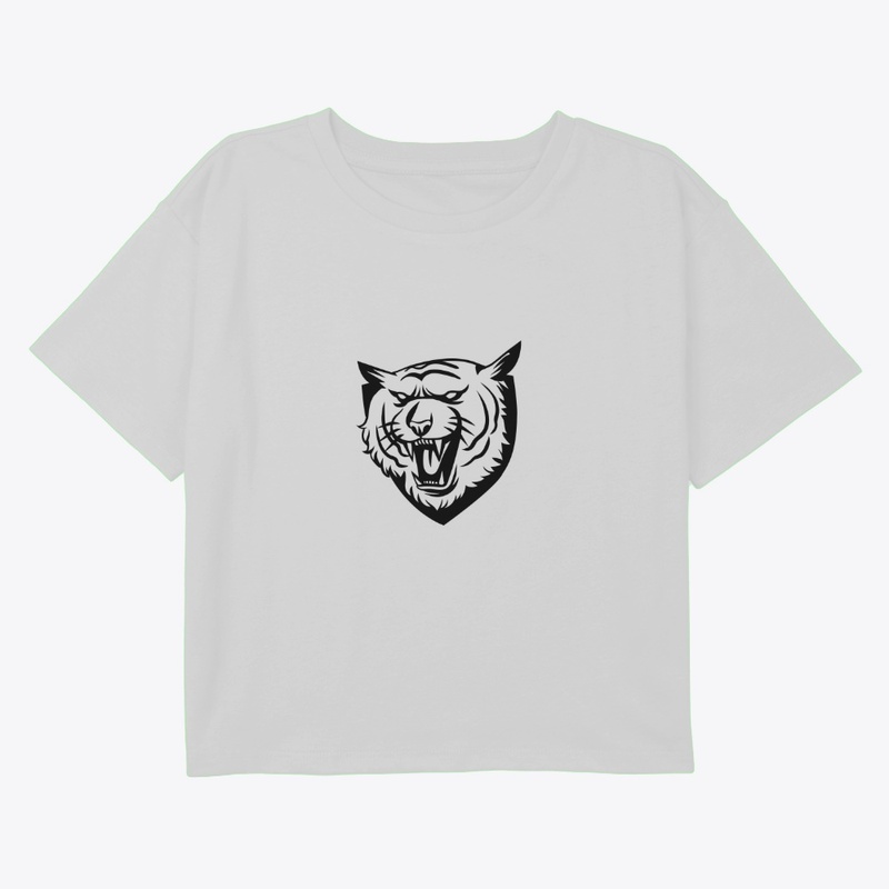Minimalist Lion Tee – B&W Design