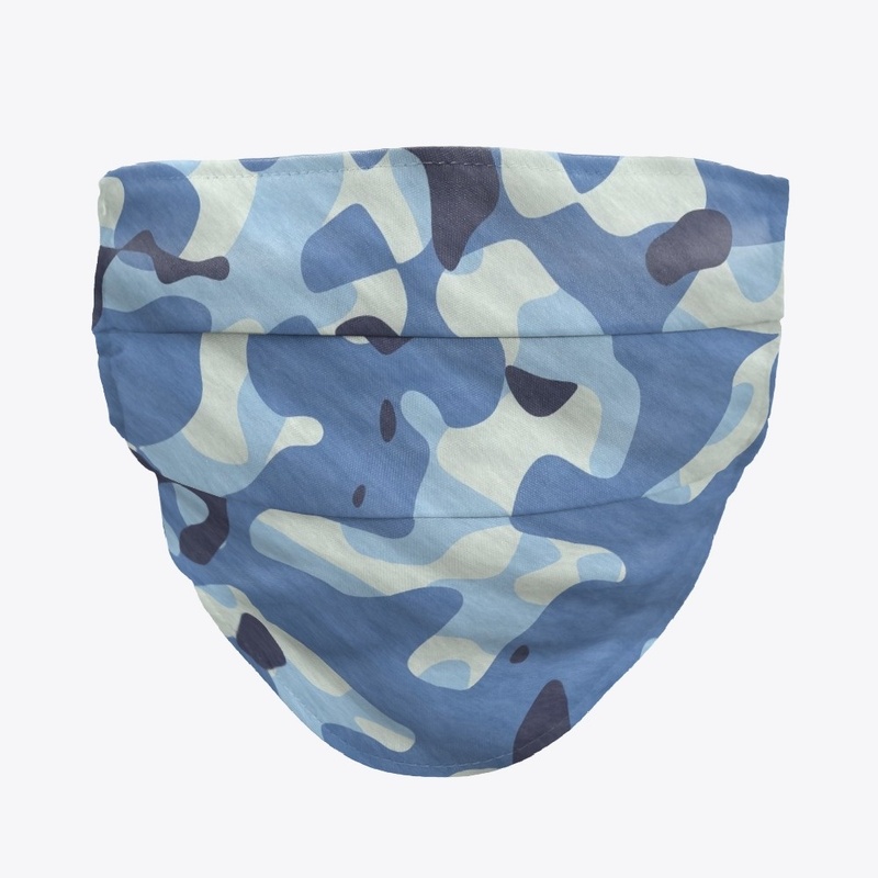 camuflaje azul