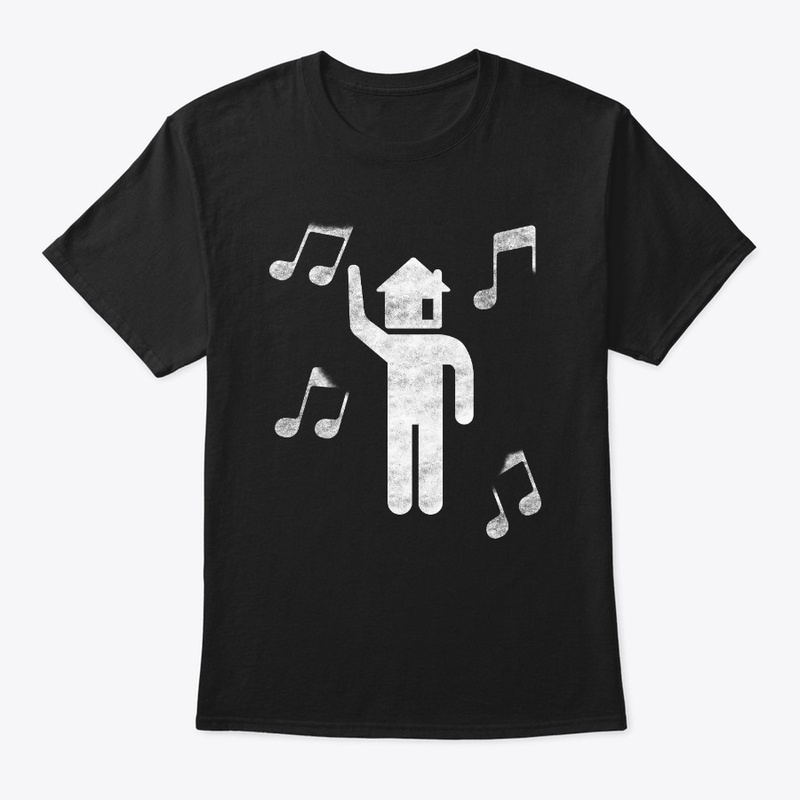 House Head With Music Notes