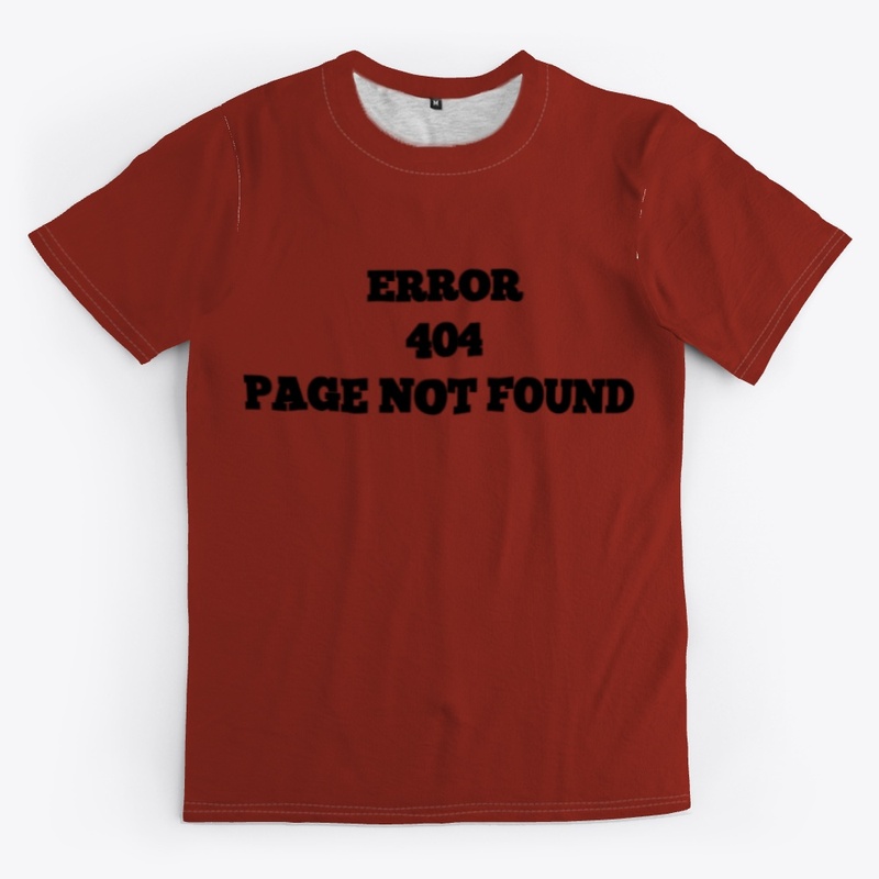 ERROR 404 PAGE NOT FOUND