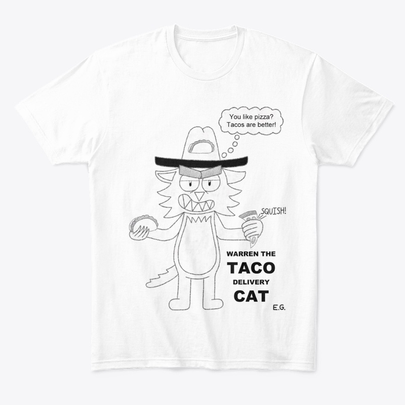 Warren the Taco Delivery Cat Classic