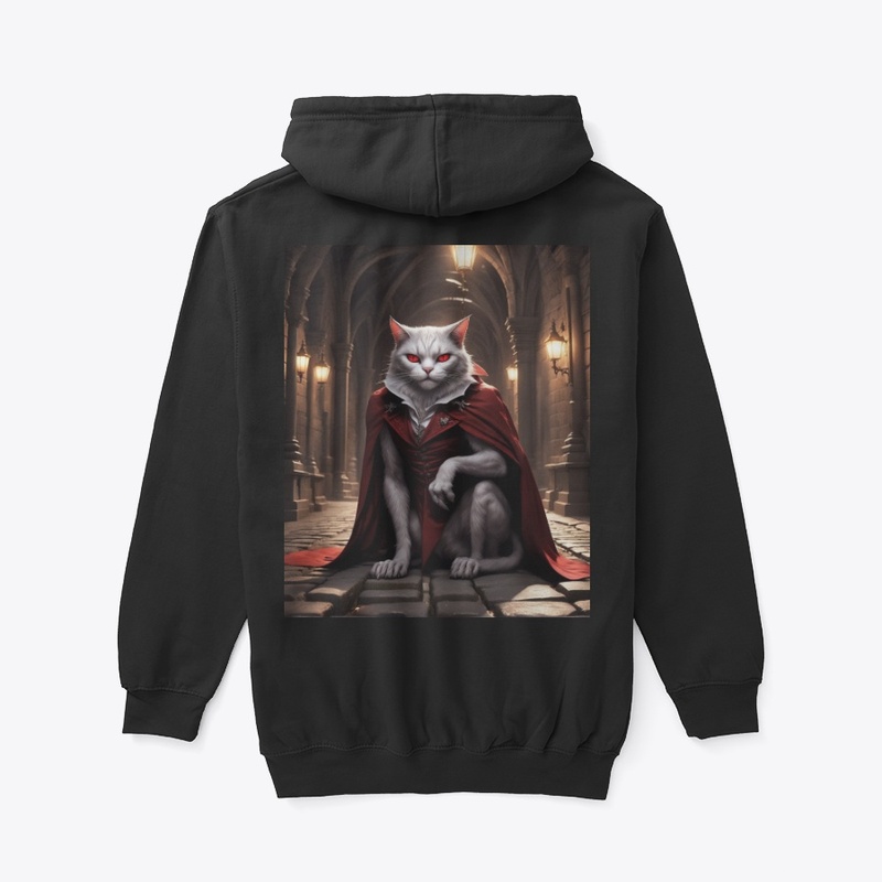 Vampire Cat in the Shadows