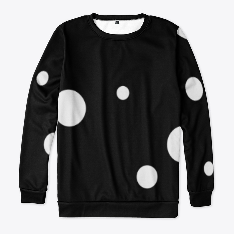 Dona - Classic Black White Retro Dots