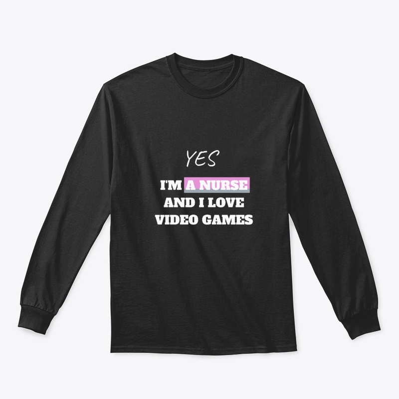nurse love playing video games T-shirt