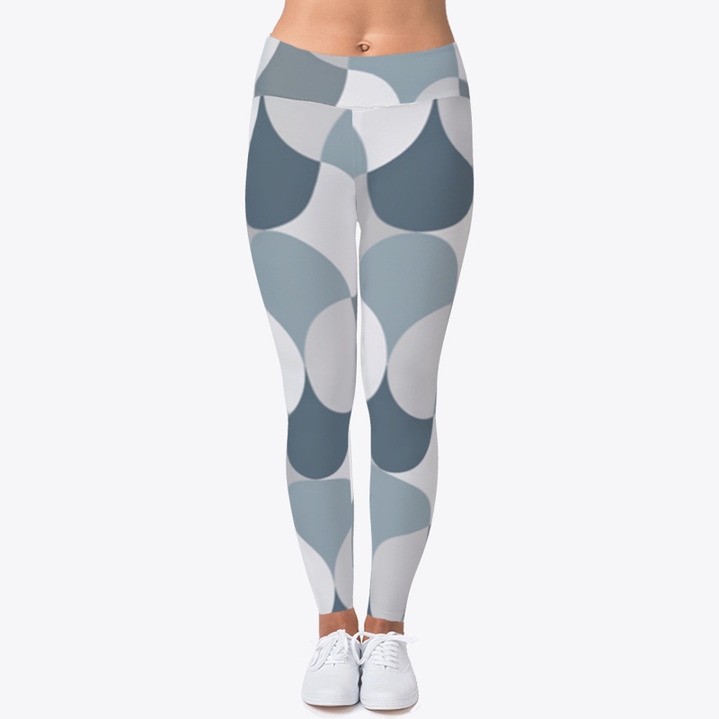 Semi Round Gray Tone Legging