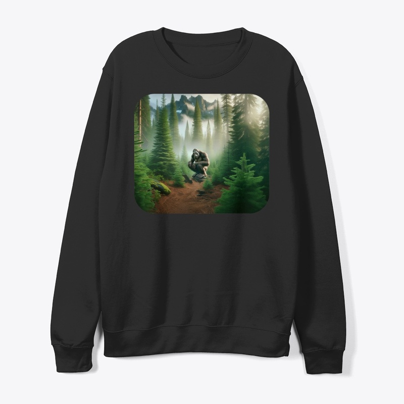 Bigfoot on a picture