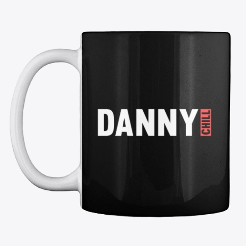 Danny Chill (Red Vert), White on Black