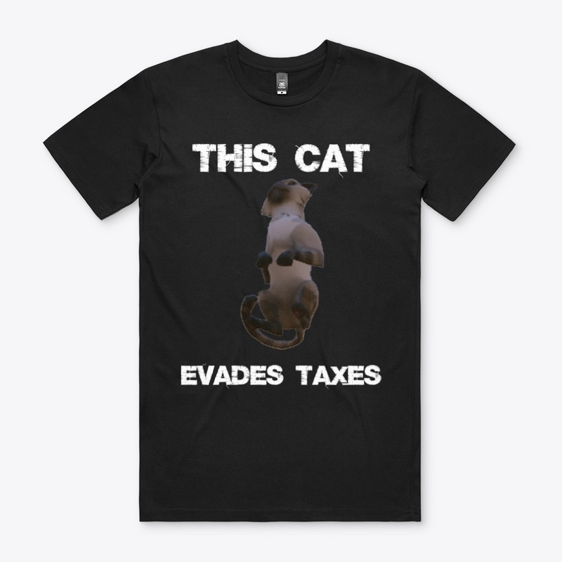 This cat evades taxes