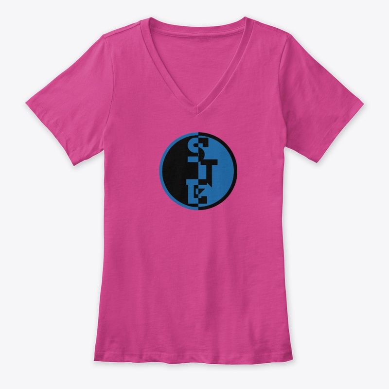 STE Women's Badge V-neck