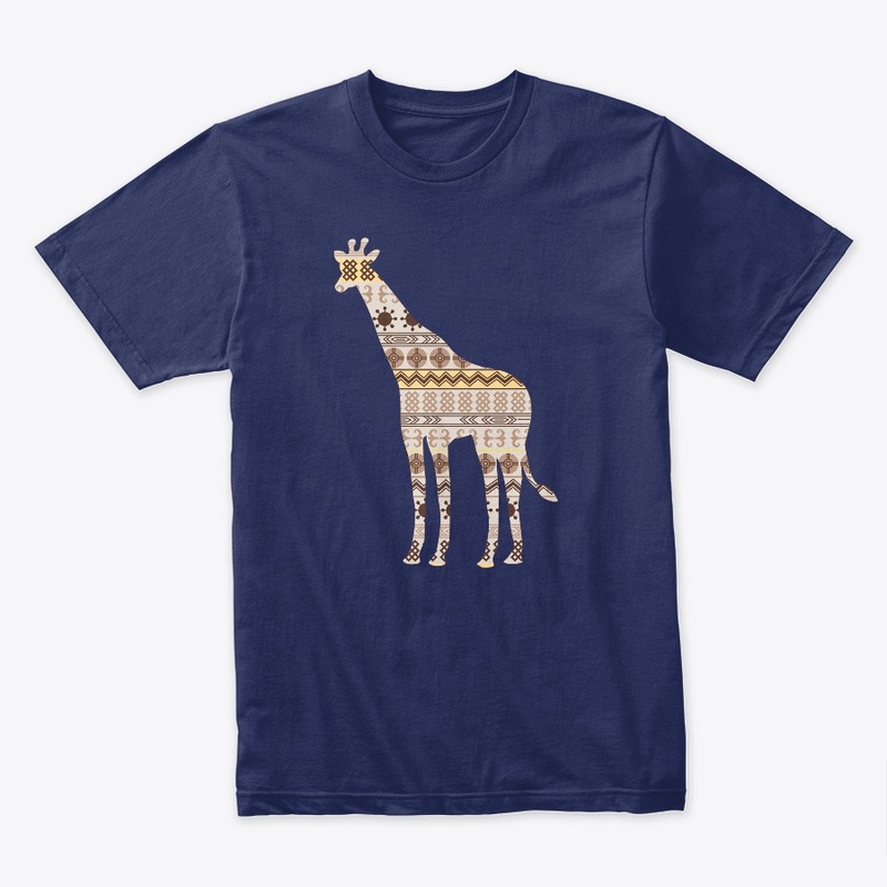 Giraffe Ornament Creative Art Design