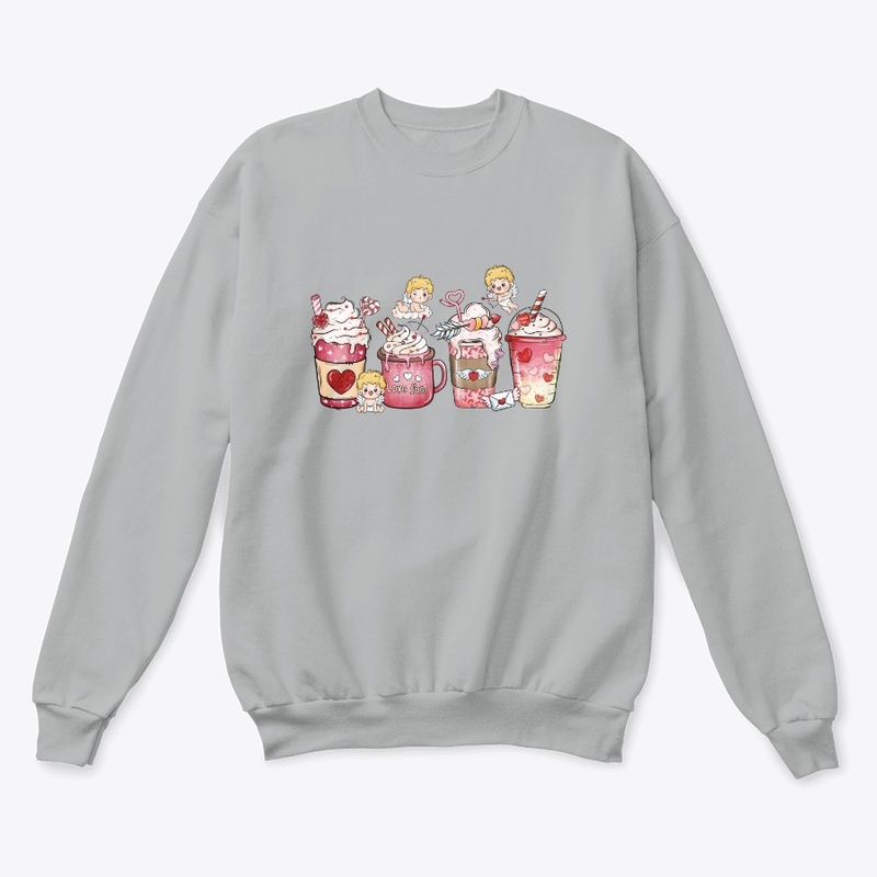 Retro Coffee & Love – Valentine Gift 