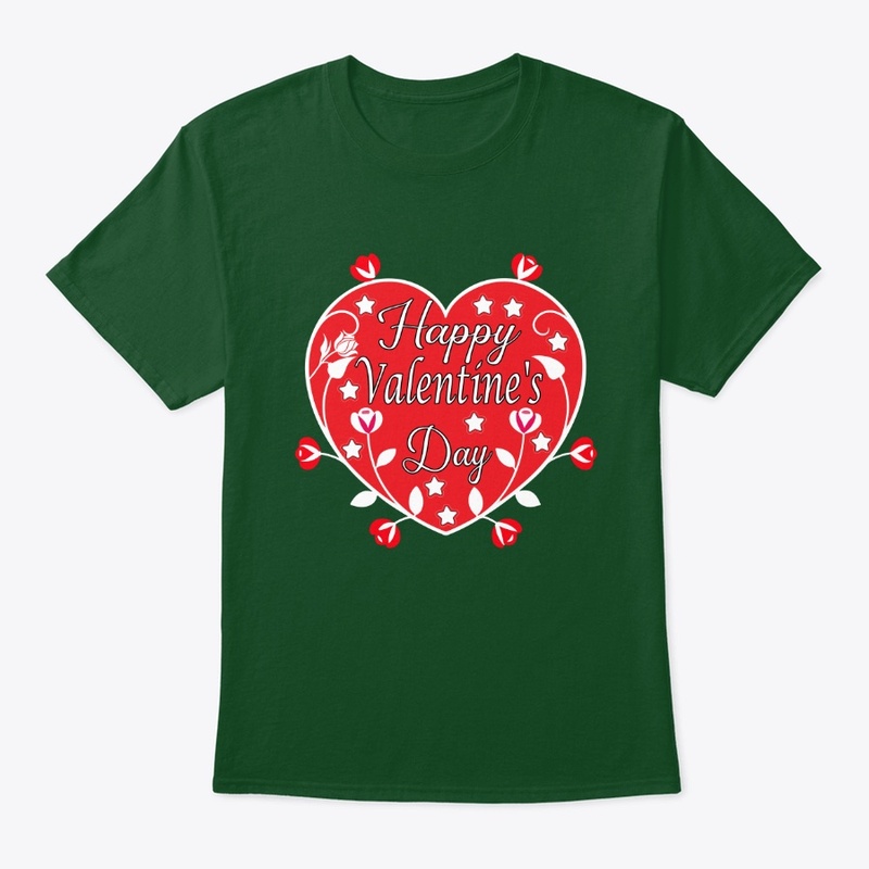 Best Valentine's Day White T-Shirts