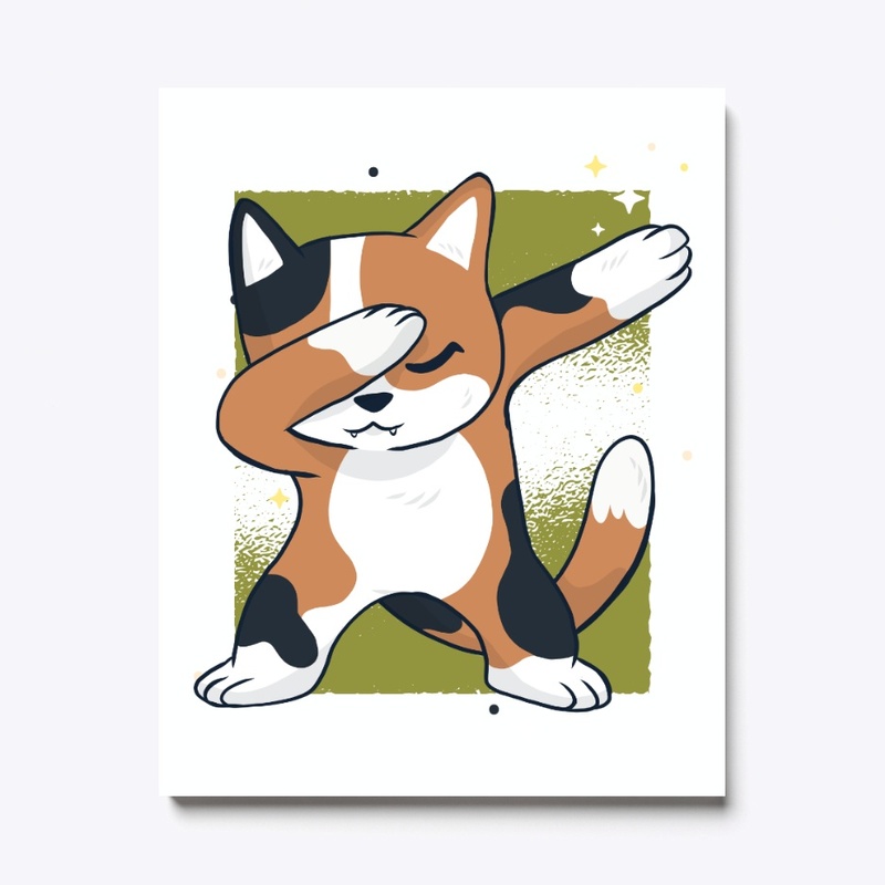 Cool Dab Kitten Dabbing Cat Gift