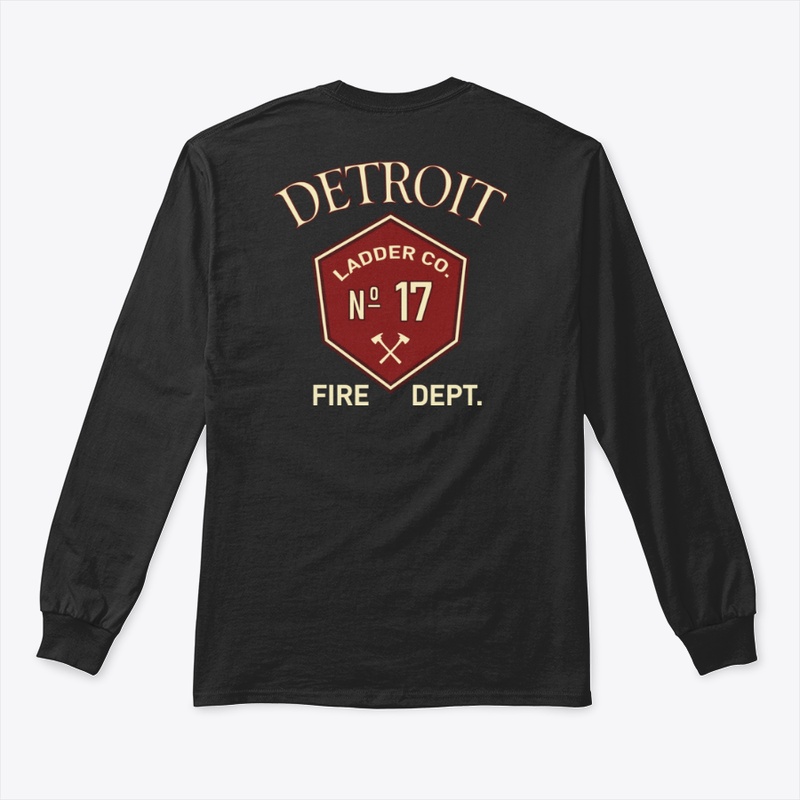 Detroit Fire Department Ladder 17 Shirts