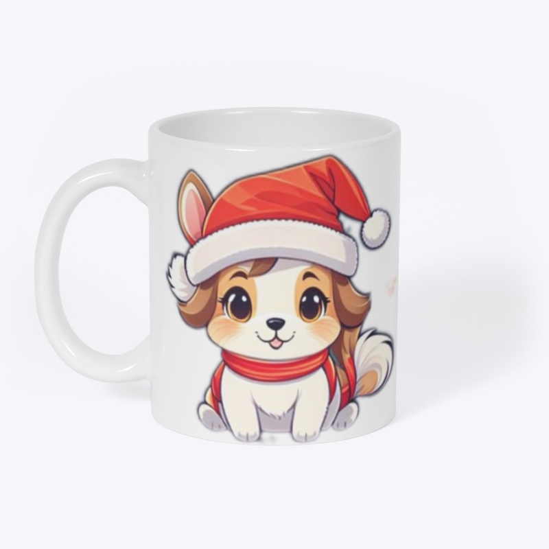 Santa Paws Christmas Mug