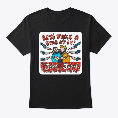 Podcast Logo Black T-Shirt Front