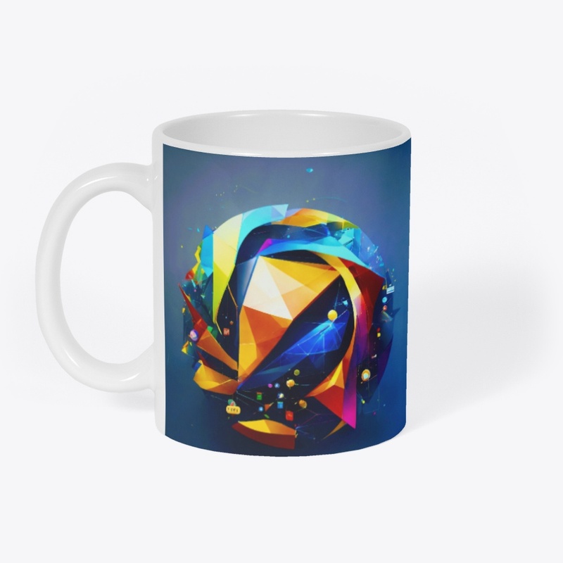 Futuristic Colorful Robotic Sphere 