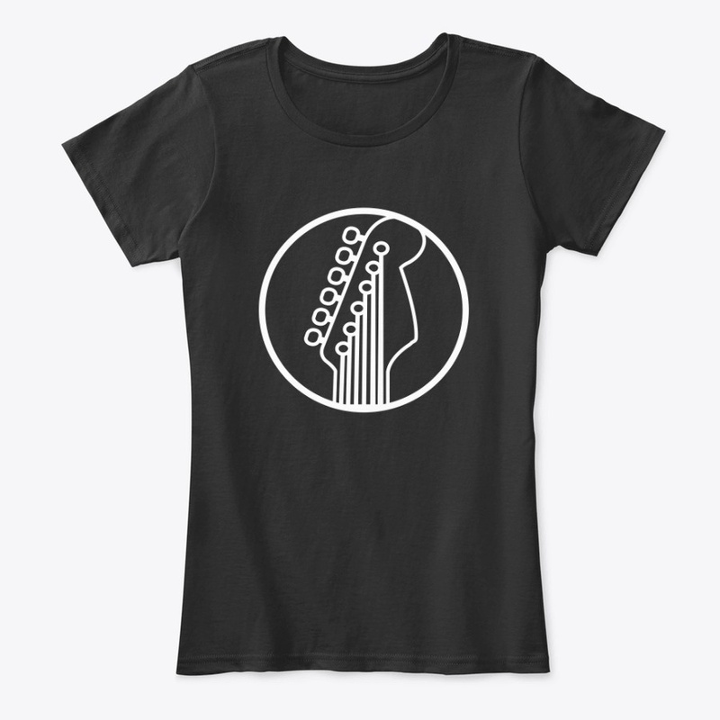 Guitar Logo white