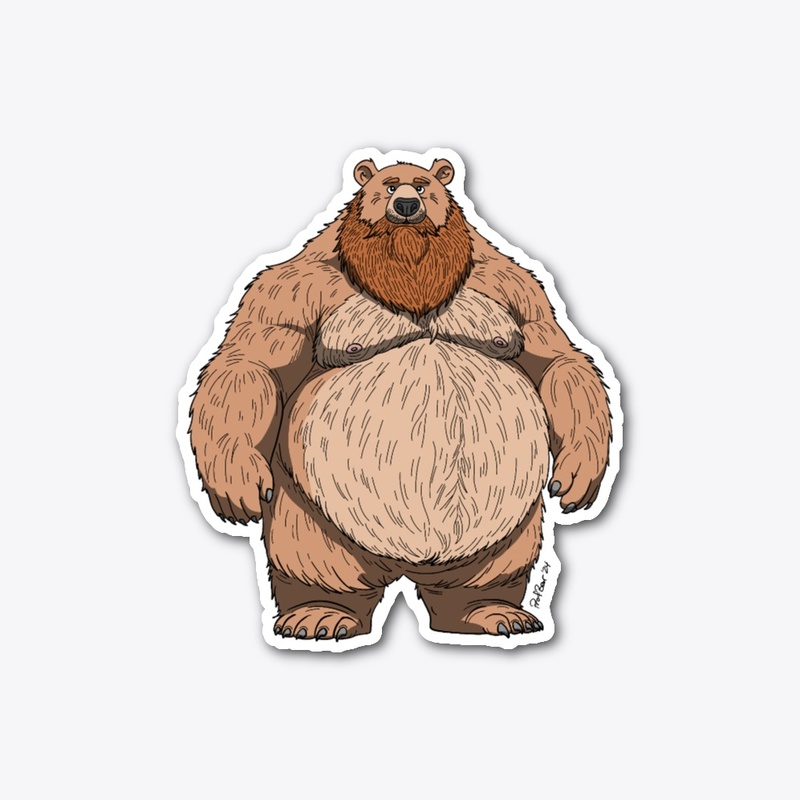 Chubby Ginger Bear