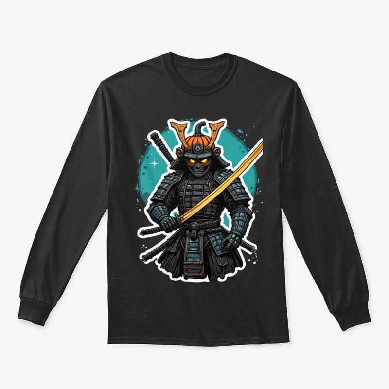 Samurai Pumpkin Warrior Tee