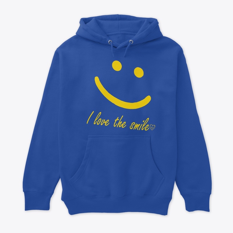 t-shirt i love the smile 