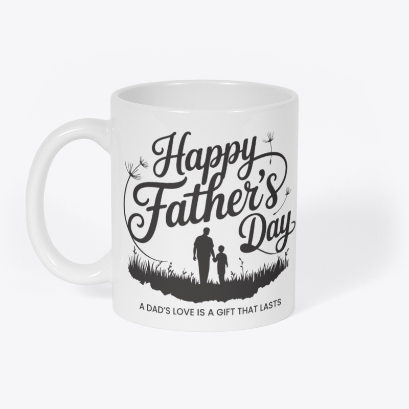 Happy Father’s Day typography design
