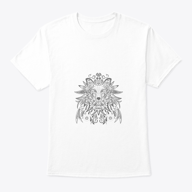 Animated dog designed tshirt.