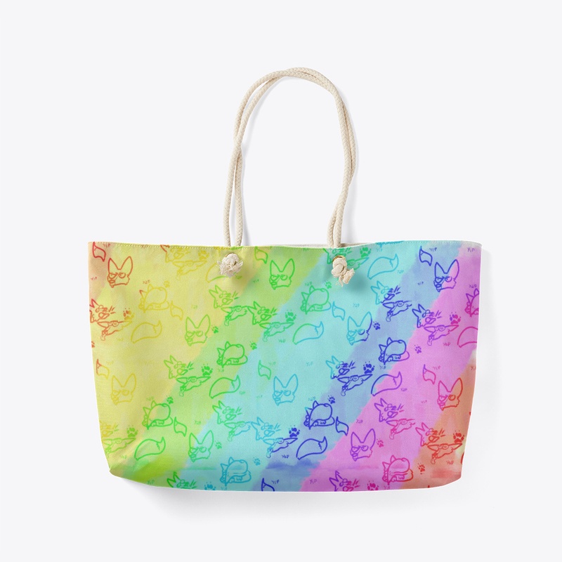 Derpy Foxes Rainbow