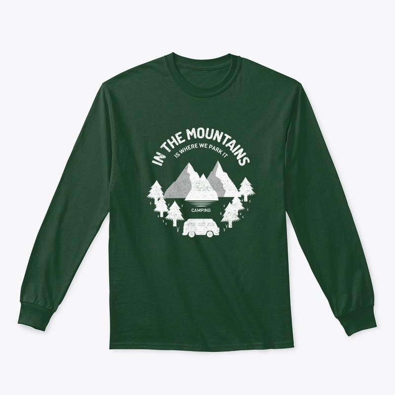 In The Mountains Camping Design