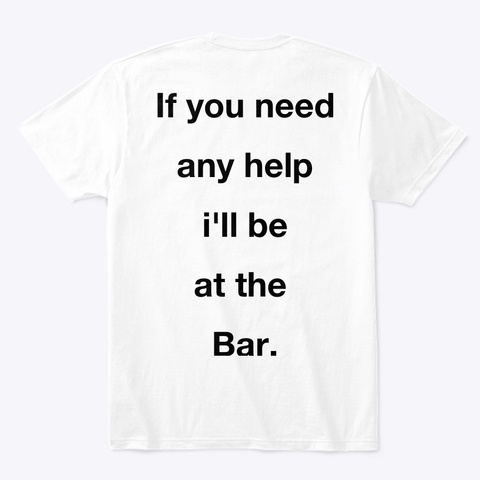 Bar White Kaos Back