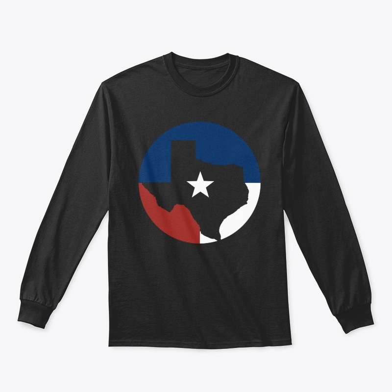 Texas Flag State Outline