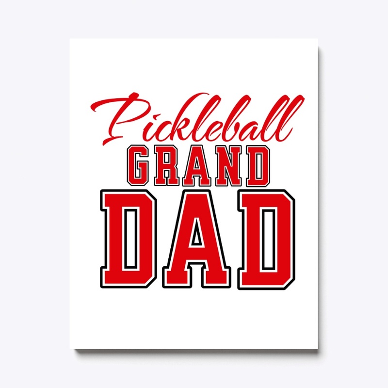Pickleball Grand Dad RED