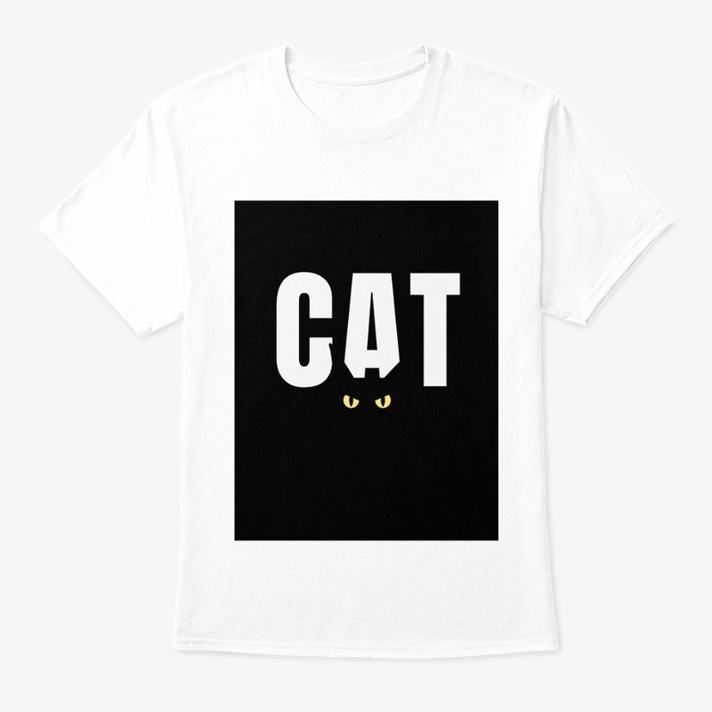Beautiful cat design T shirt