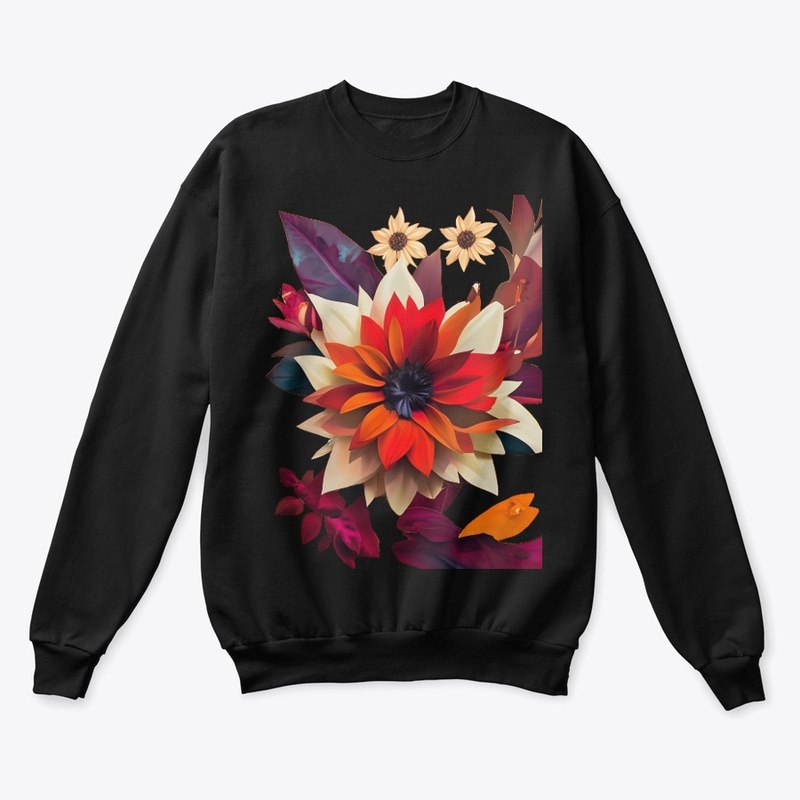 Autumn flower design