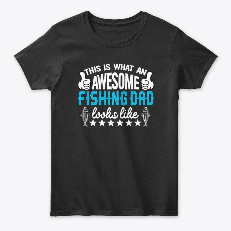 Awesome Fishing Dad Design