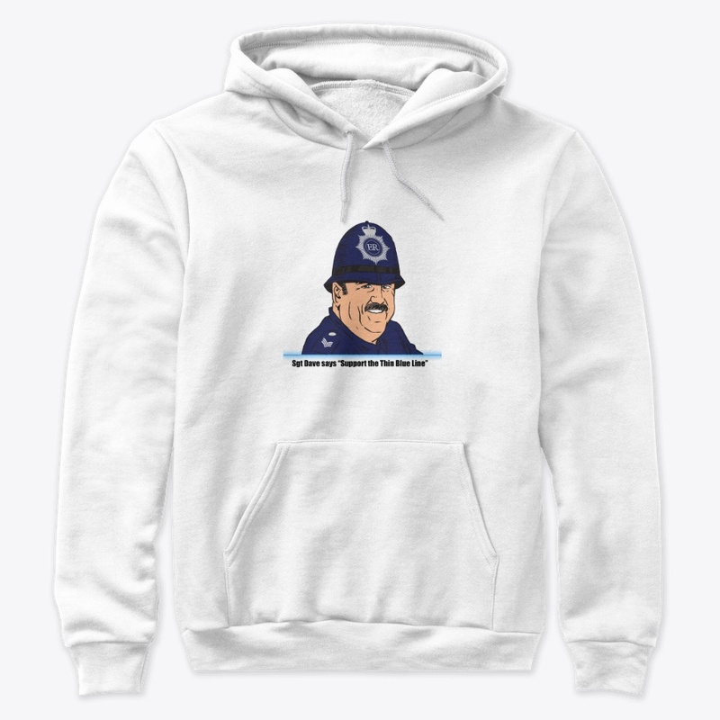 Sgt Dave Thin Blue Line Hoodie