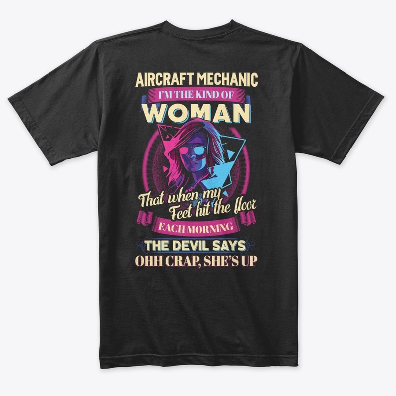 Kind of Female Aircraft Mechanic hoodie