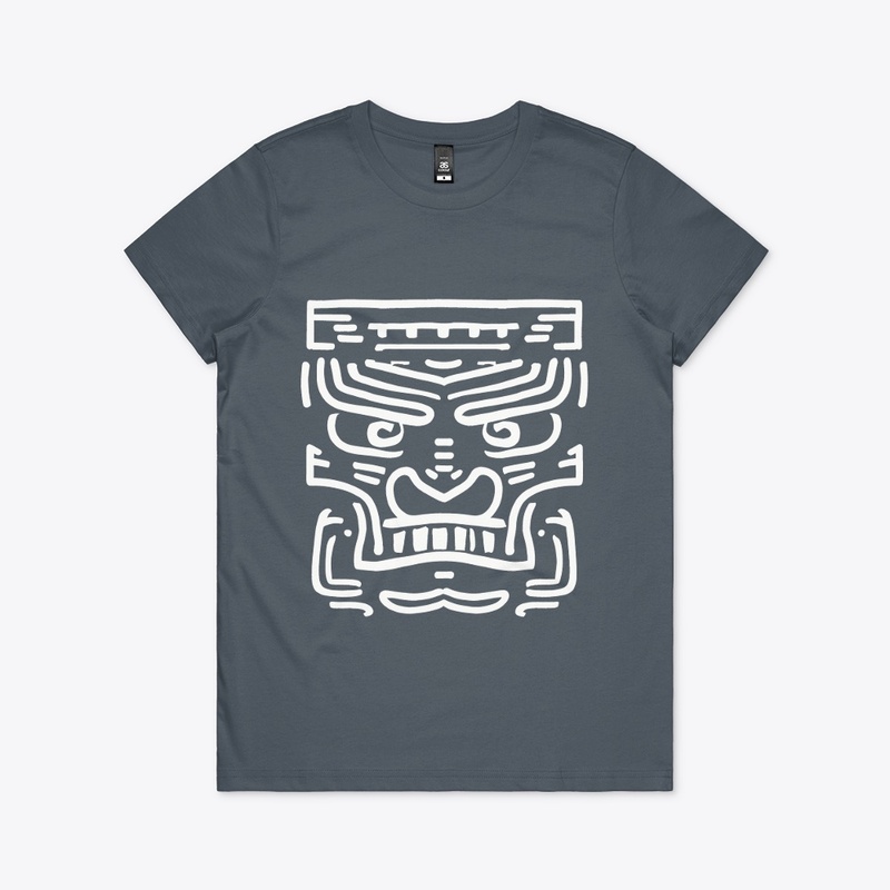 Gorilla Tribal Face Mask Design
