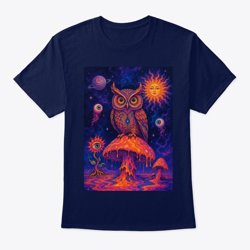 Psychedelic Owl Vision