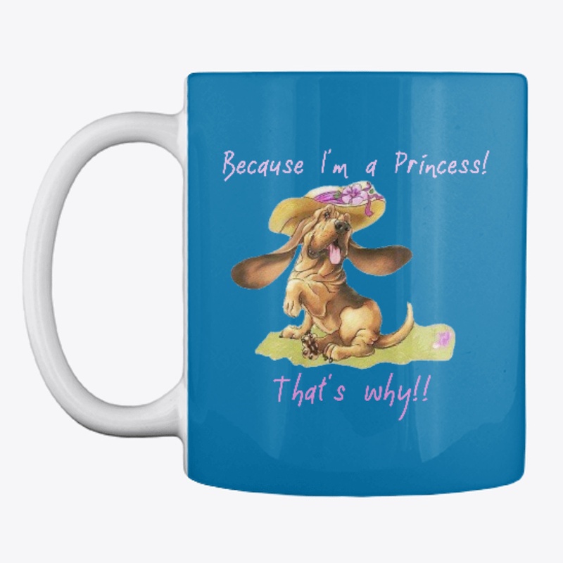 Basset Hound Dog Princess