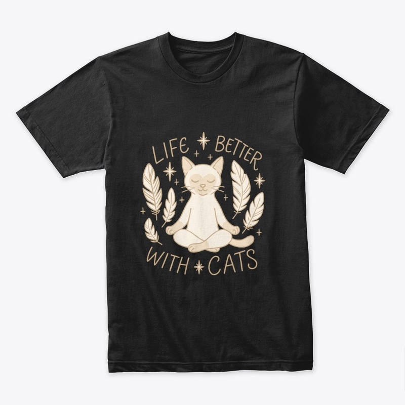 Life Is Better With Cats Nature Frame 