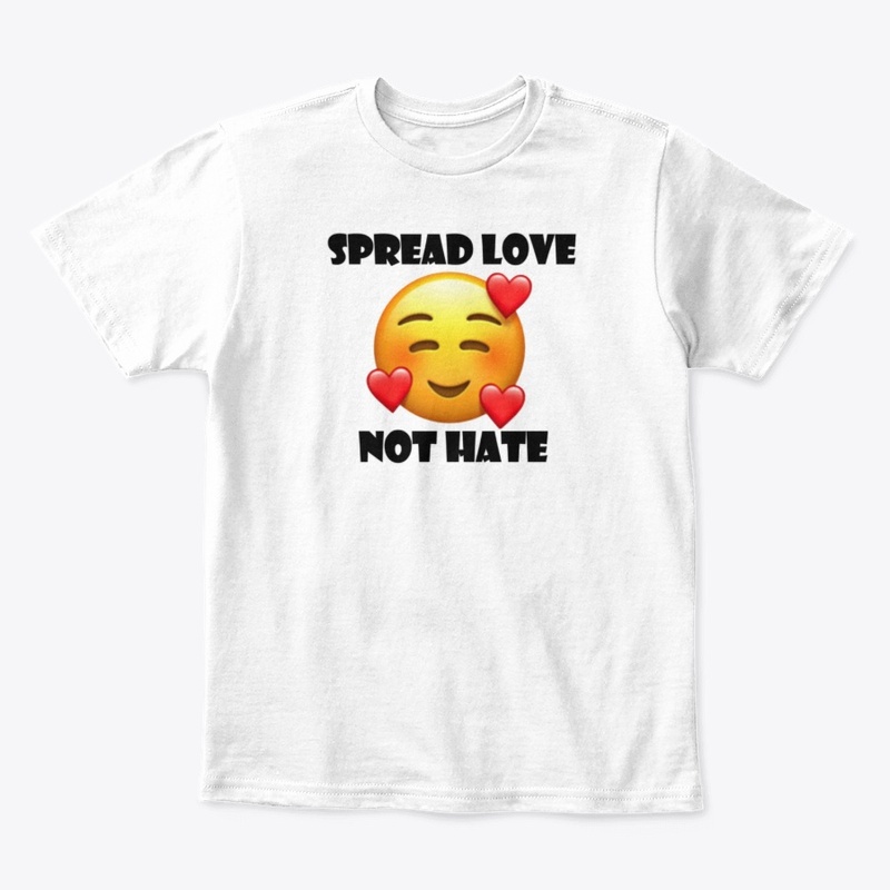 Spread Love Not Hate Love Emoji 1