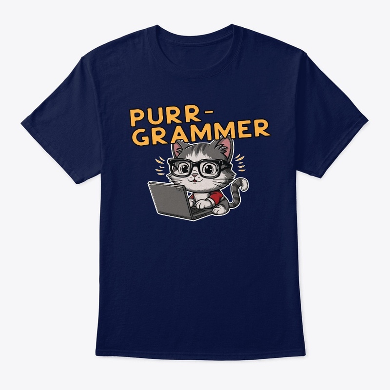 Purr-grammer Cat
