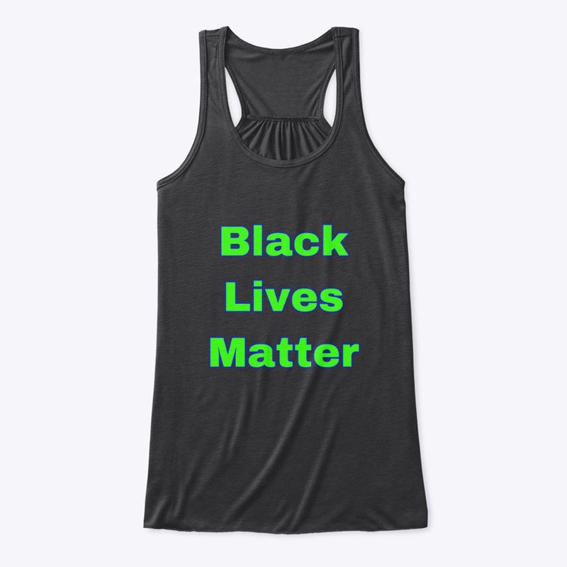 Black Lives Matter - Lime & Blue