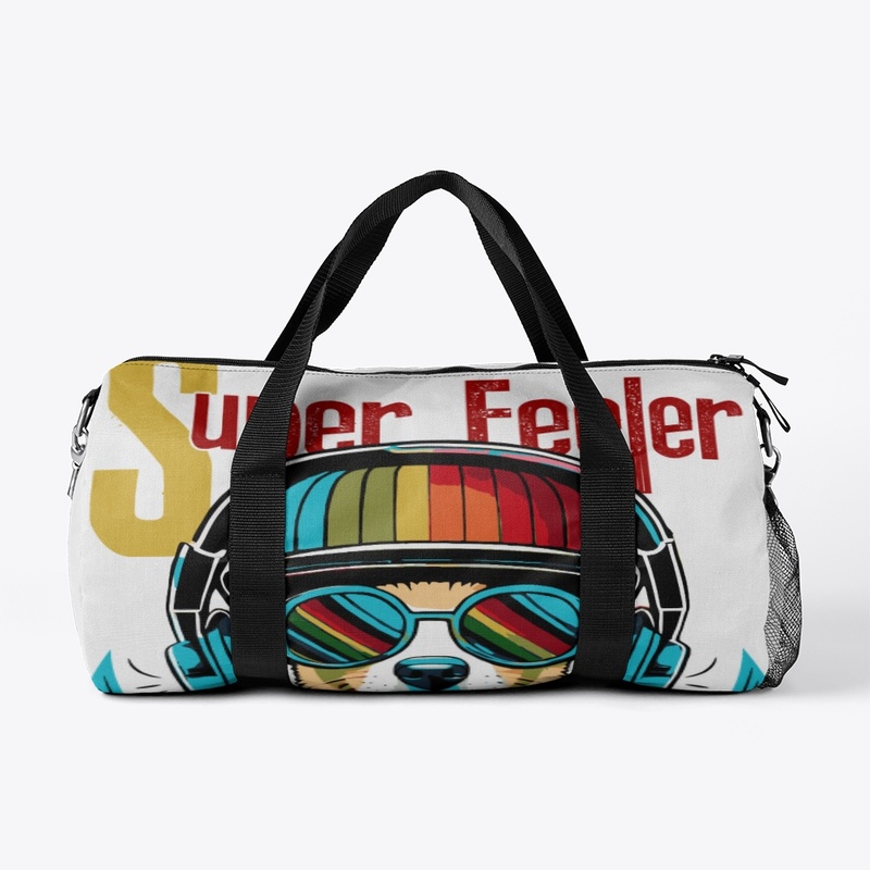 Cute Dog with Rainbow Sunglass T-Shirt