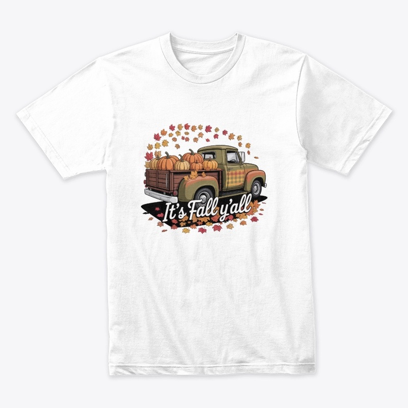 Fall Y'all Pumpkin Truck Graphic Tee