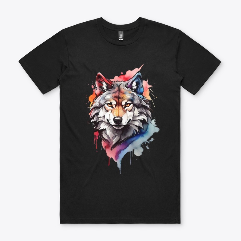 Ilustration wolf 3D
